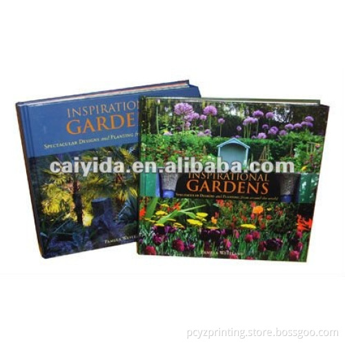 Print Hard Cover Color Landscape Book in Guangdong